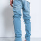 “No Fixin” Me” Light Washed Denim