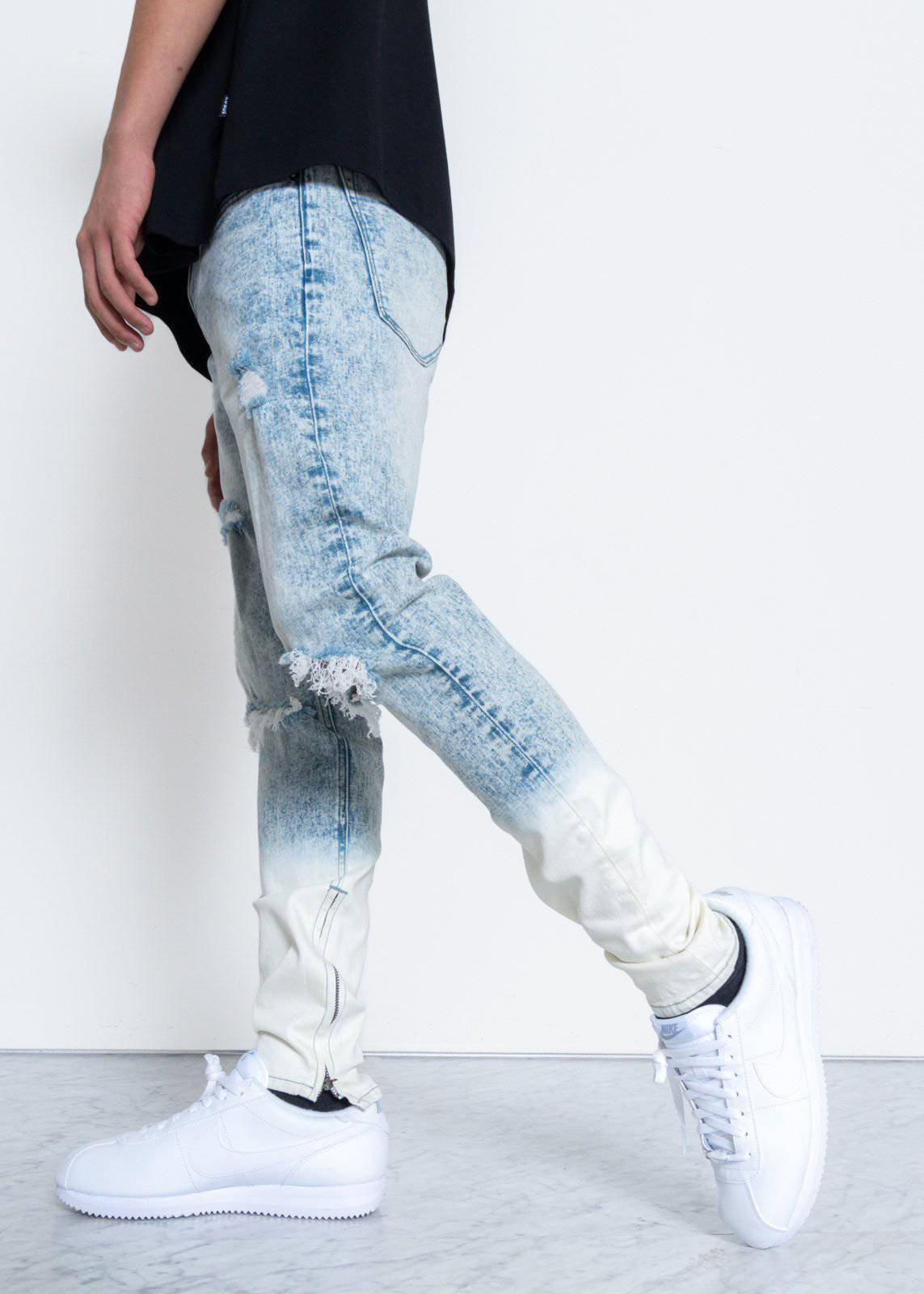 “Toxicity” Acid Washed Jeans