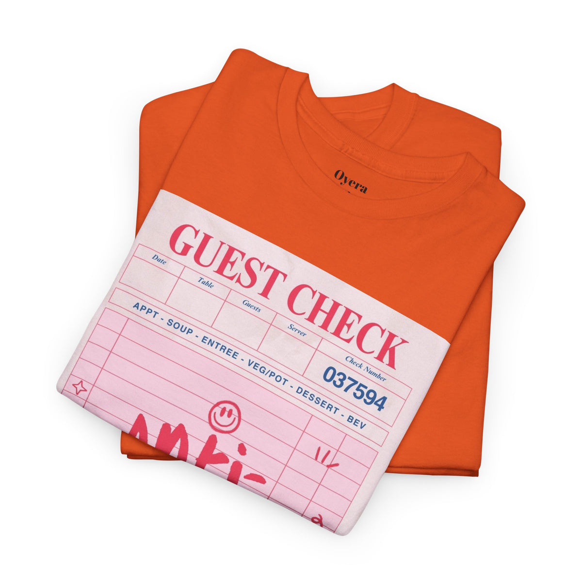 Anti-Social Guest Check T-Shirt