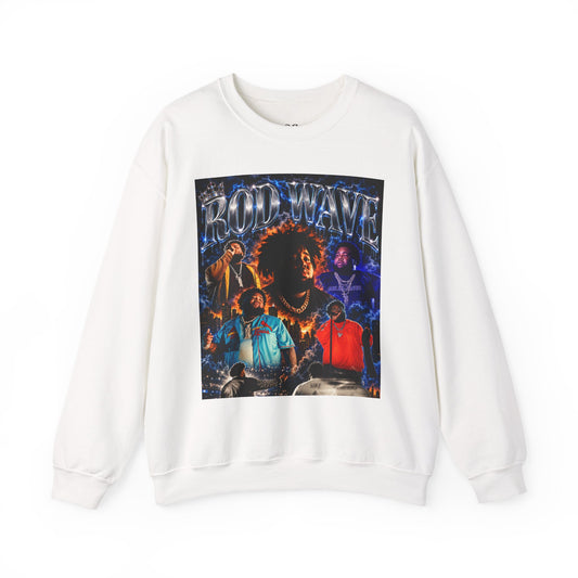 “Rod Wave” Blue Crewneck Sweatshirt