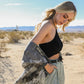 “My Tribe” Halter Knit Bralette