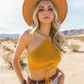 “My Tribe” Halter Knit Bralette
