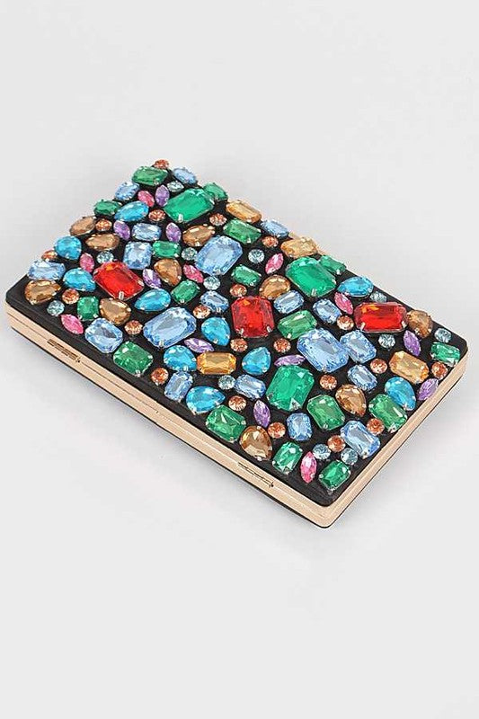 “Bejeweled” Box Clutch