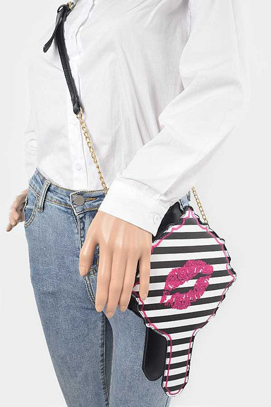 “Touch My Kiss” Swing Bag