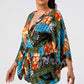 Vibrant Kimono Sleeve Romper