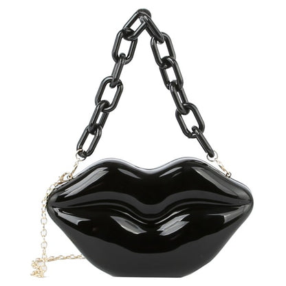 “Gimmie Lips” Clutch Crossbody Bag