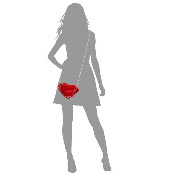 “Gimmie Lips” Clutch Crossbody Bag