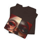 Graphic Tee — Dual-Faced Gothic Rose Portrait