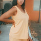 ESSENTIAL BAE TANK & SHORTS SET (YELLOW)