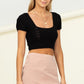 “Daydream” Lace-Up Top