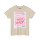 Pretty Curvy Girl Tee — Pink Guest Check Graphic Shirt