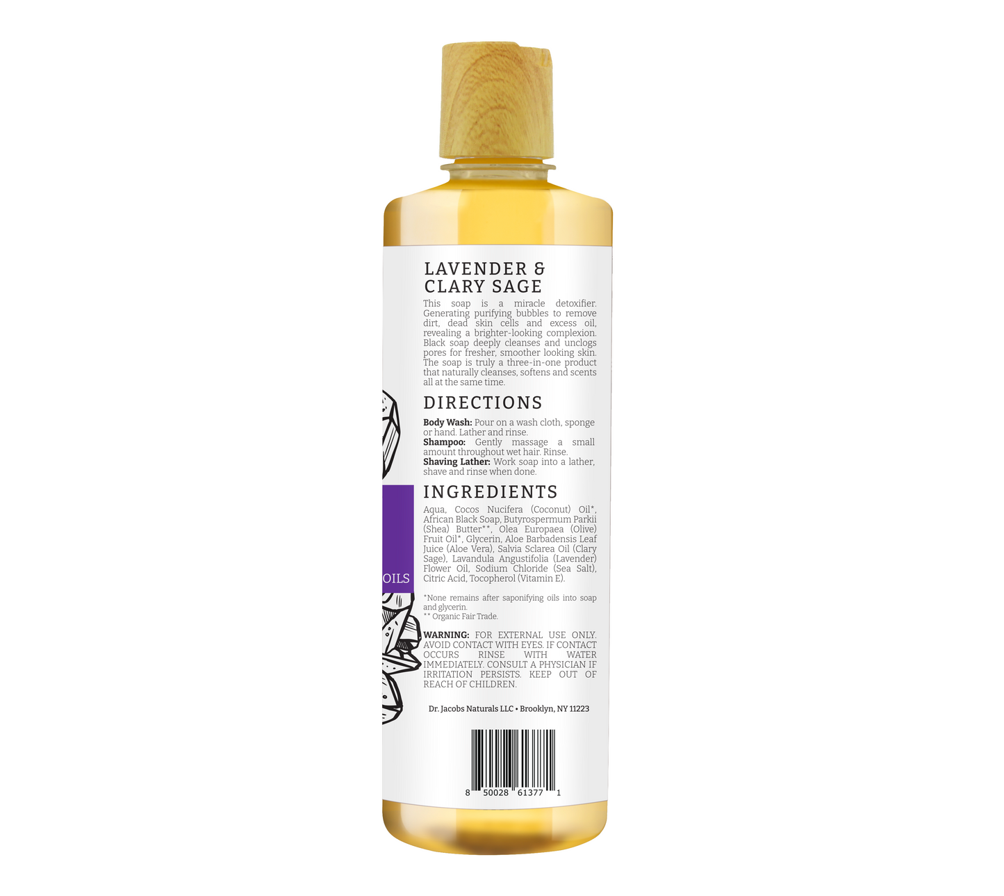 Black Soap Lavender & Sage
