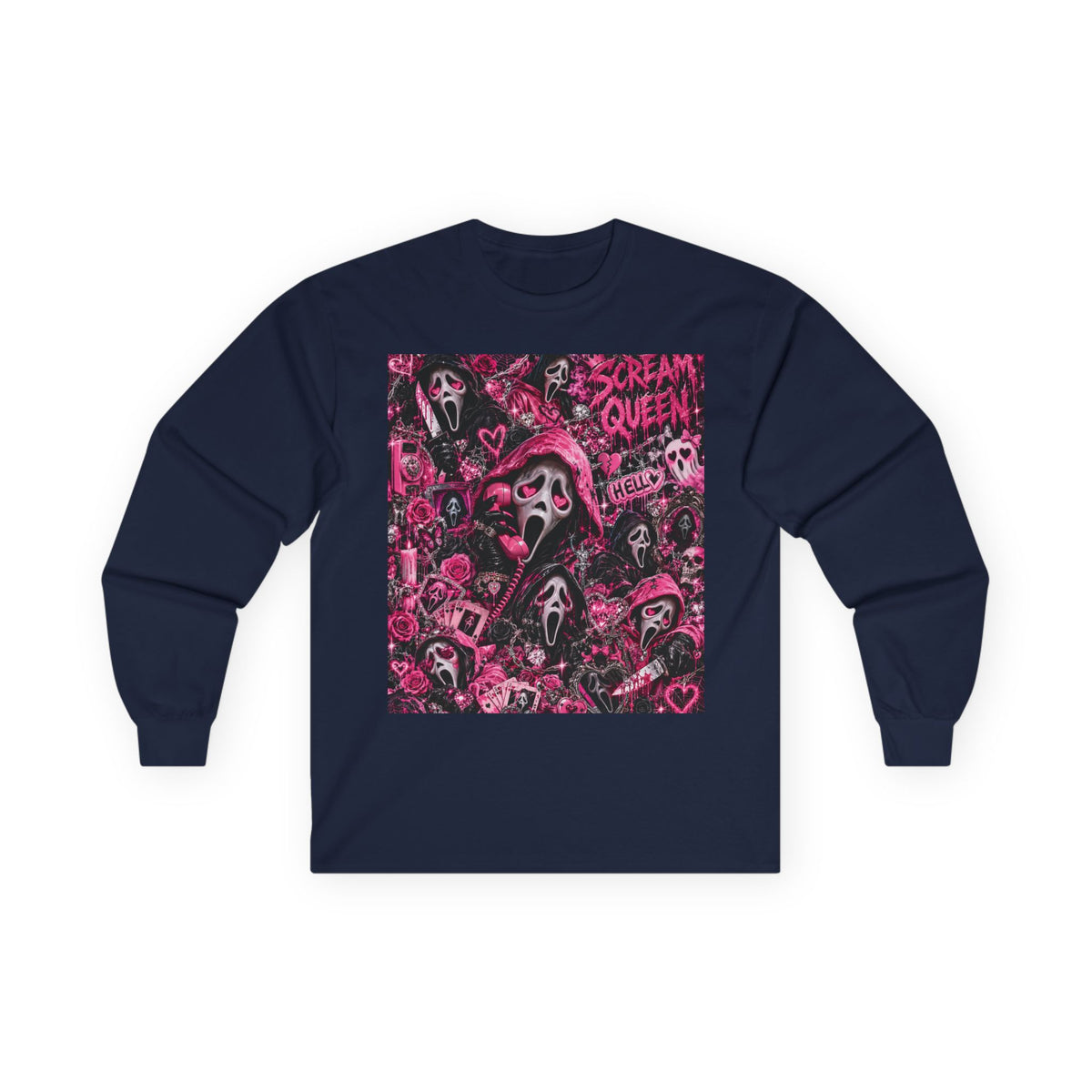 “Scream Queen” Long Sleeve Tee