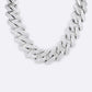 Crystal Chunky Chain Iconic Necklace