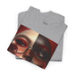 Graphic Tee — Dual-Faced Gothic Rose Portrait