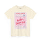 Pretty Curvy Girl Tee — Pink Guest Check Graphic Shirt
