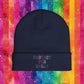 Protect the Dolls LGBTQ+ Pride Trans Support Embroidered Knit Beanie