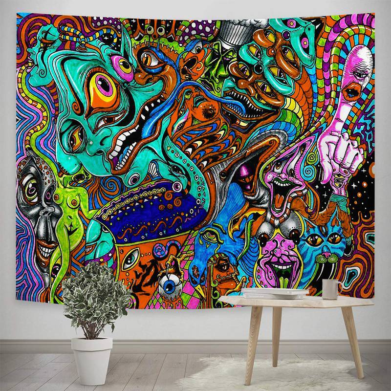 Hella Trippy Tapestry