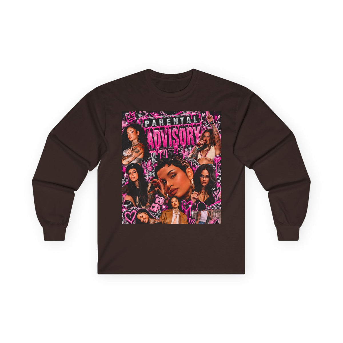“Parental Advisory” Kehlani Long Sleeve Tee