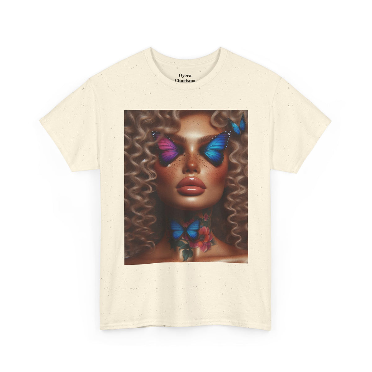 Butterfly Glam Portrait T-Shirt