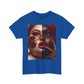 Graphic Tee — Dual-Faced Gothic Rose Portrait