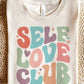 “SELF LOVE CLUB” GRAPHIC TEE