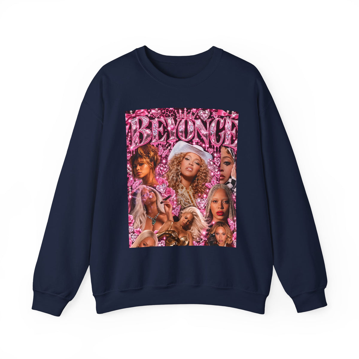 “Beyoncé” Pink Crewneck Sweatshirt