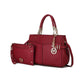 “Tenna” Satchel Bag with Wallet