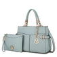 “Tenna” Satchel Bag with Wallet