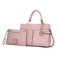 “Tenna” Satchel Bag with Wallet