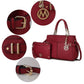 “Tenna” Satchel Bag with Wallet