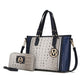 “Lizza” Tote Handbag with Wallet
