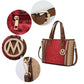 “Lizza” Tote Handbag with Wallet