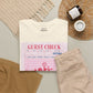 Anti-Social Guest Check T-Shirt