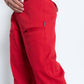 Konus Men's Baggy Chino Pants in Red