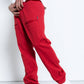 Konus Men's Baggy Chino Pants in Red
