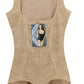 Floral Mesh Body Shaper With Straps (Plus)