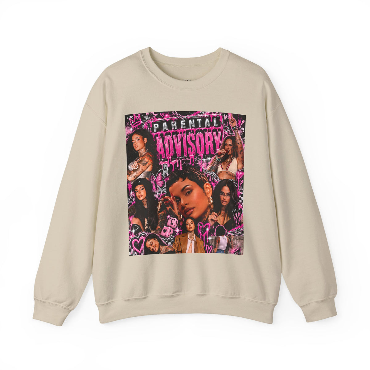 “Parental Advisory” Kehlani Crewneck Sweatshirt