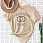 “CHAMPAGNE GANG” GRAPHIC TEE
