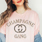 “CHAMPAGNE GANG” GRAPHIC TEE