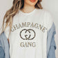 “CHAMPAGNE GANG” GRAPHIC TEE