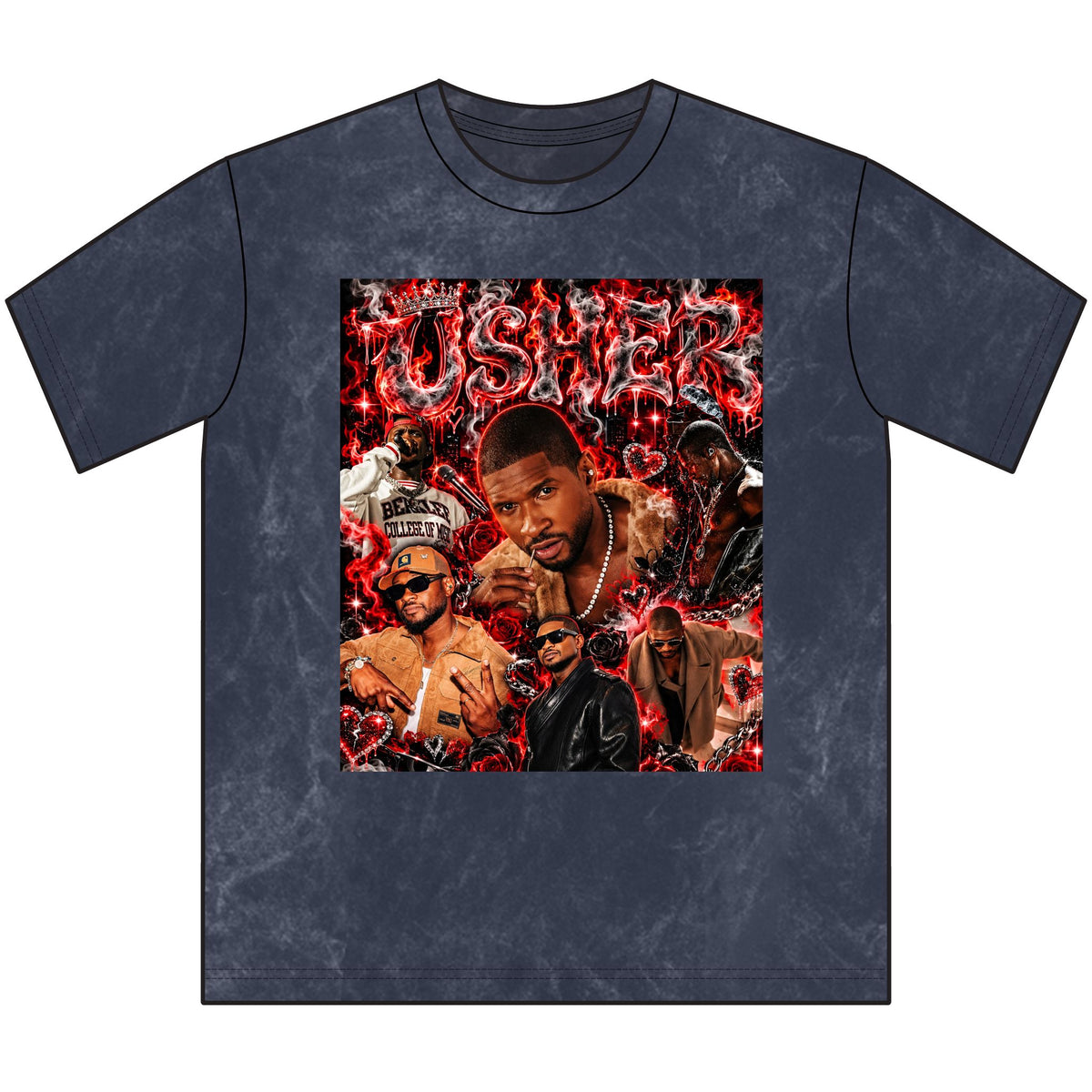 “Usher” Vintage Crewneck Tee