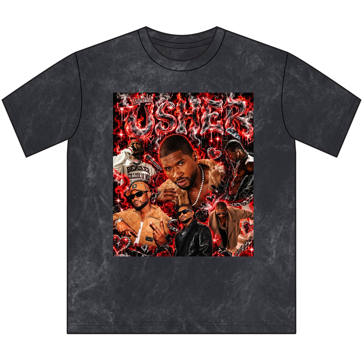 “Usher” Vintage Crewneck Tee