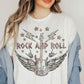 “VINTAGE ROCK AND ROLL” GRAPHIC TEE