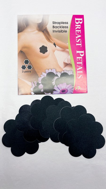 Black Nipple Cover Petals