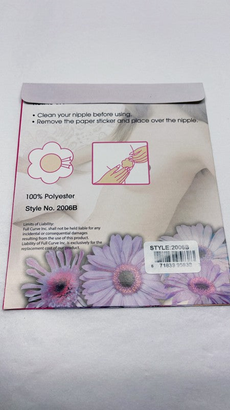 Black Nipple Cover Petals