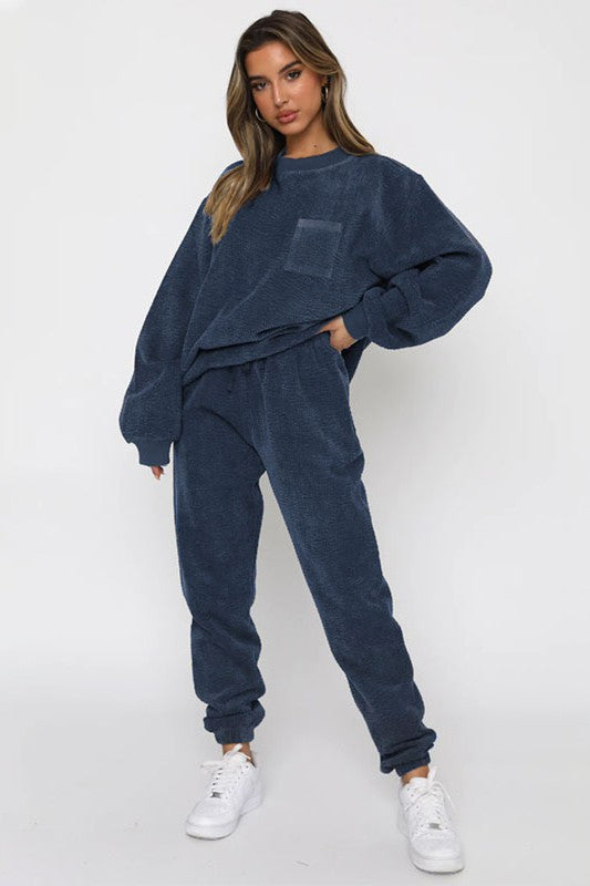 “Home Body” Two Piece Corduroy Western Set