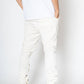Blank State Men's Snap Track Pants in White