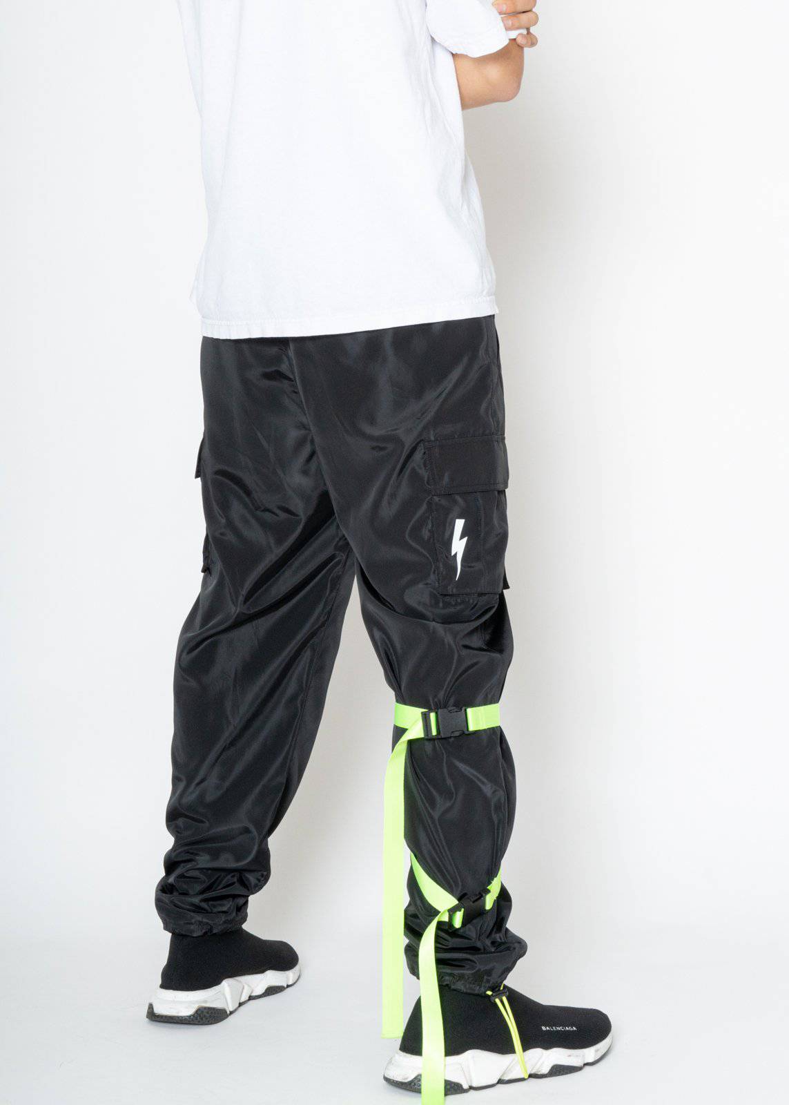 “Seek Attention” Swishy Utility Cargo Pants