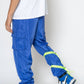 Blank State Men's Swishy Utility Cargo Pants in Royal Blue